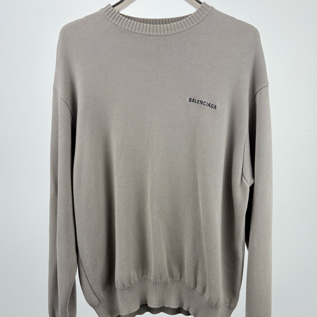99新 Balenciaga/巴黎世家 巴黎世家可乐针织XS码 领标遗失15031