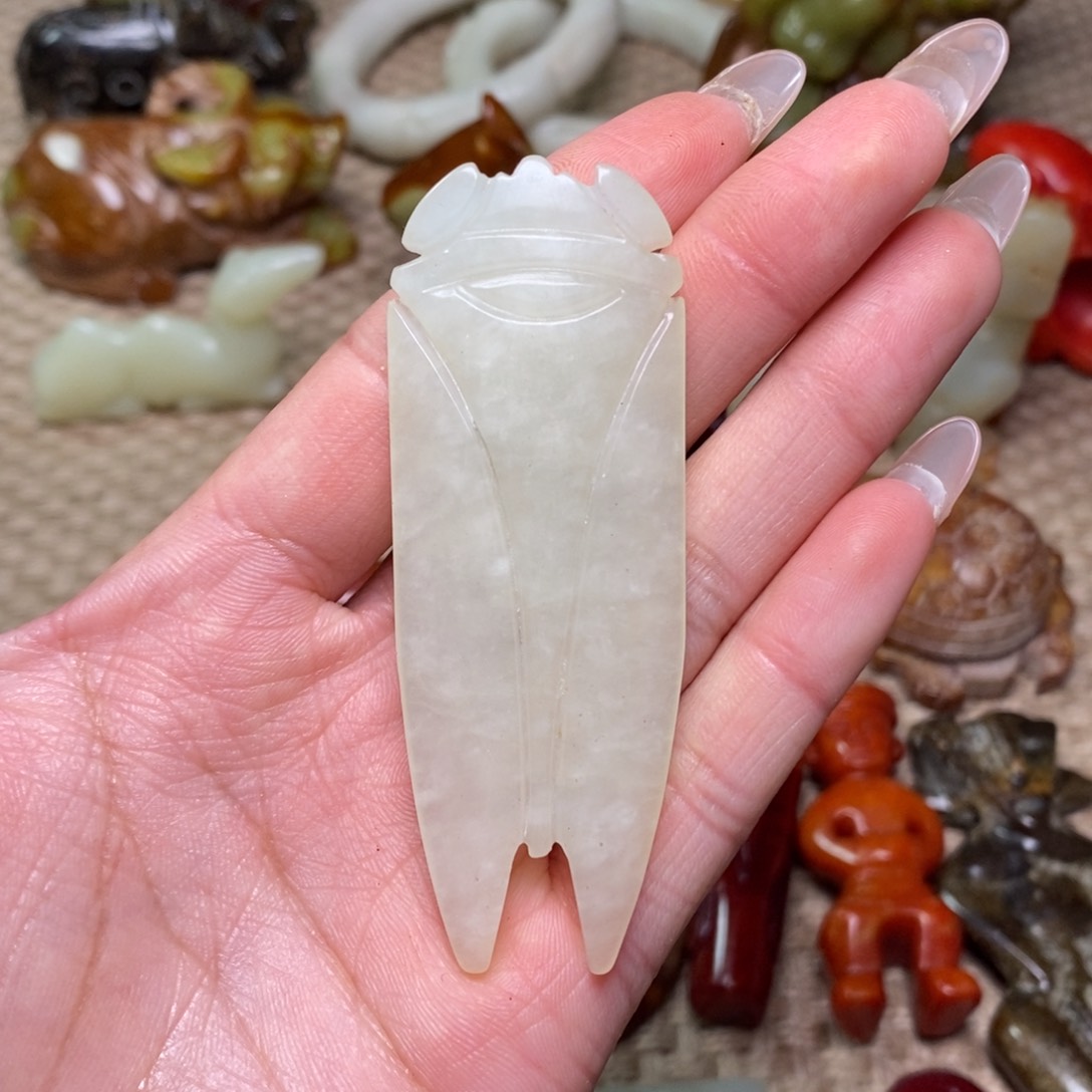 白玉菩提吊坠白玉菩提白玉菩提摆件