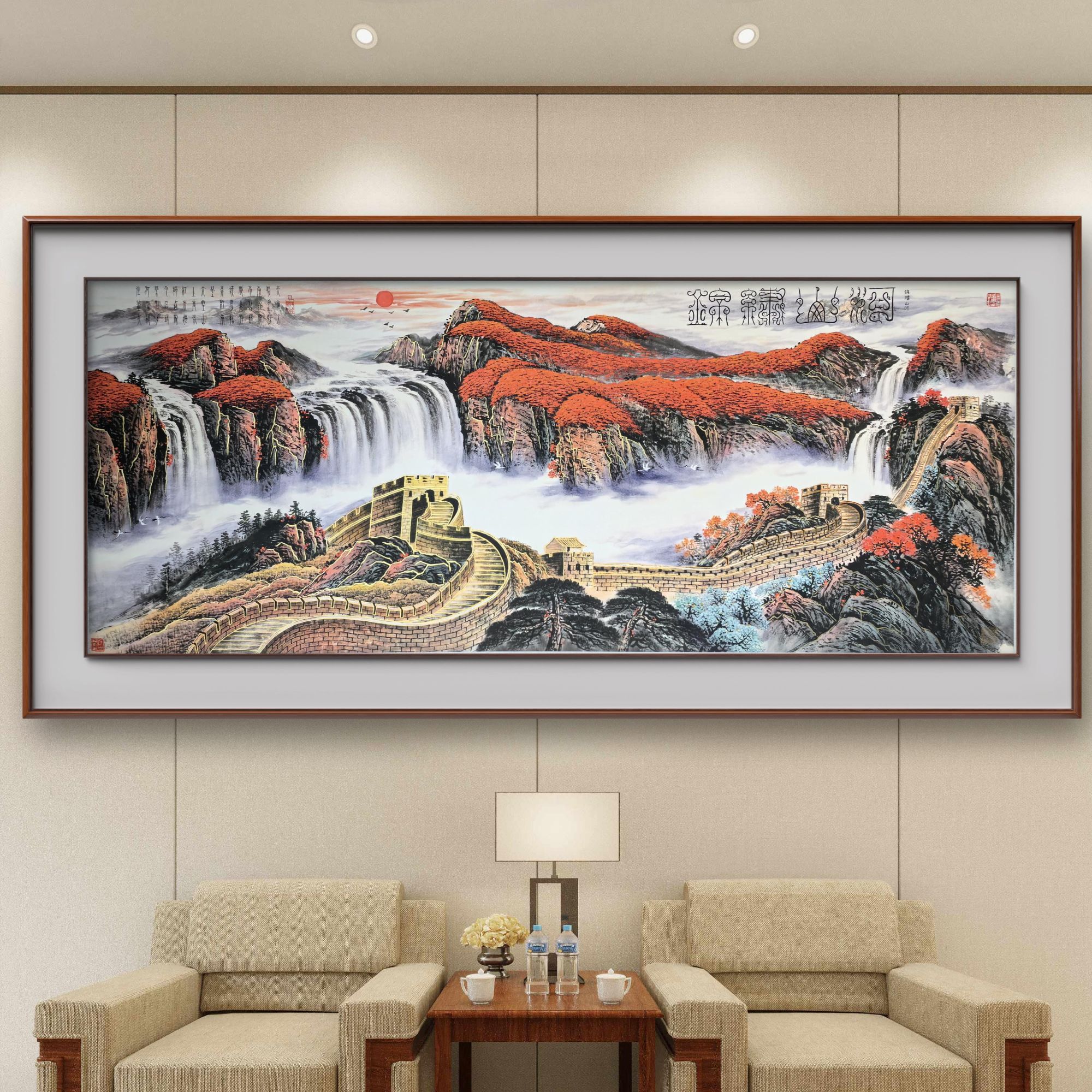 陈砚之教授作品《锦绣山河》