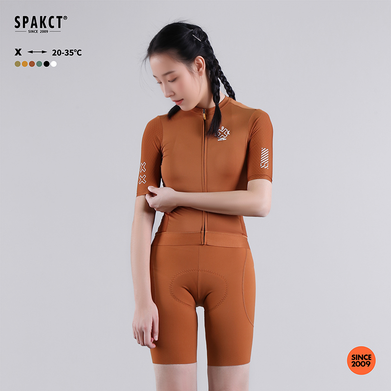 思帕客 X-女子短袖骑行服女款夏季速干透气
