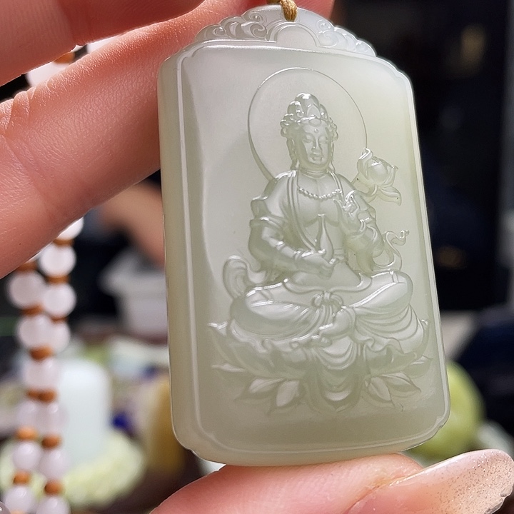 和田玉挂件未镶嵌