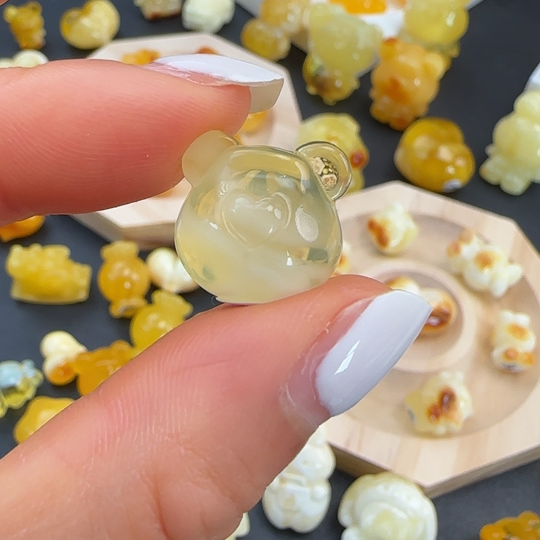 琥珀未镶嵌珠宝奇石