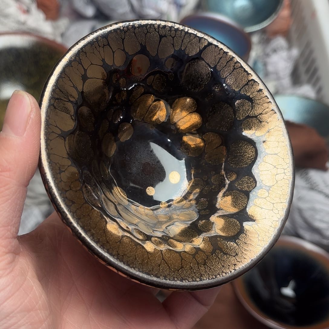 茶盏石****行建盏主人杯 一只