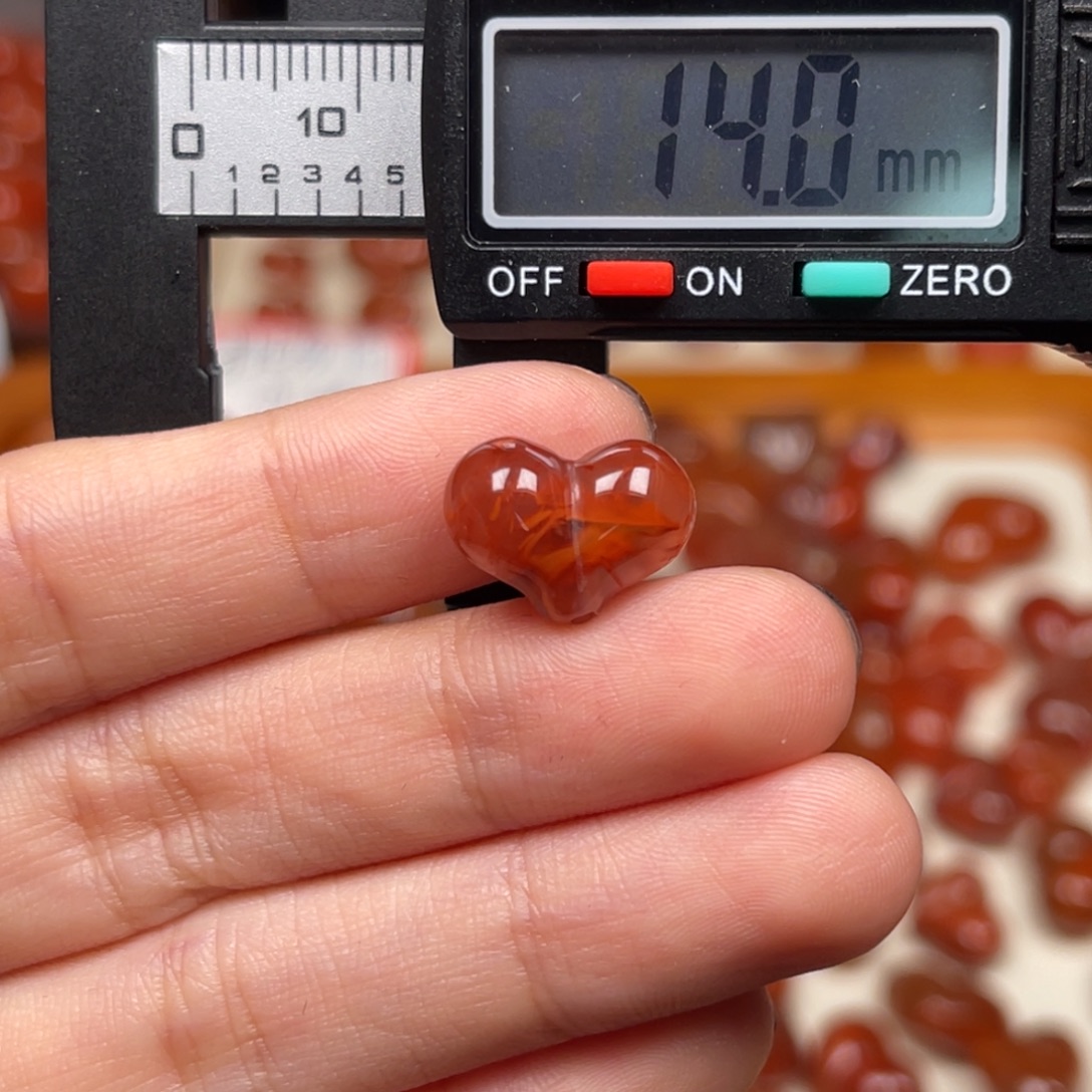 南红玛瑙未镶嵌吊坠(不含链)