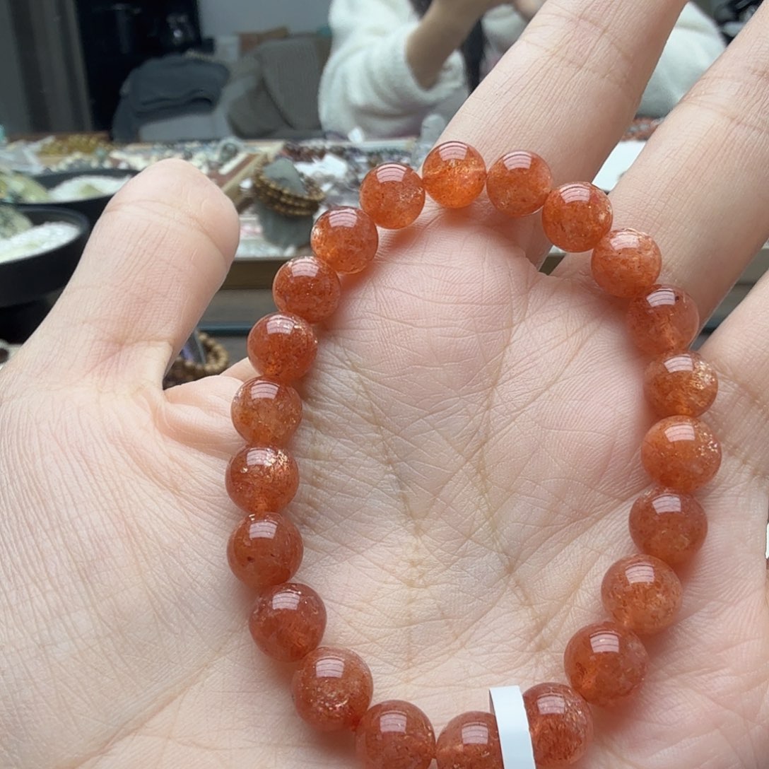 手链日光石未镶嵌金太阳