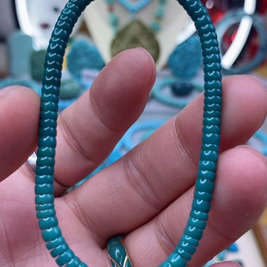 绿松石手串未镶嵌