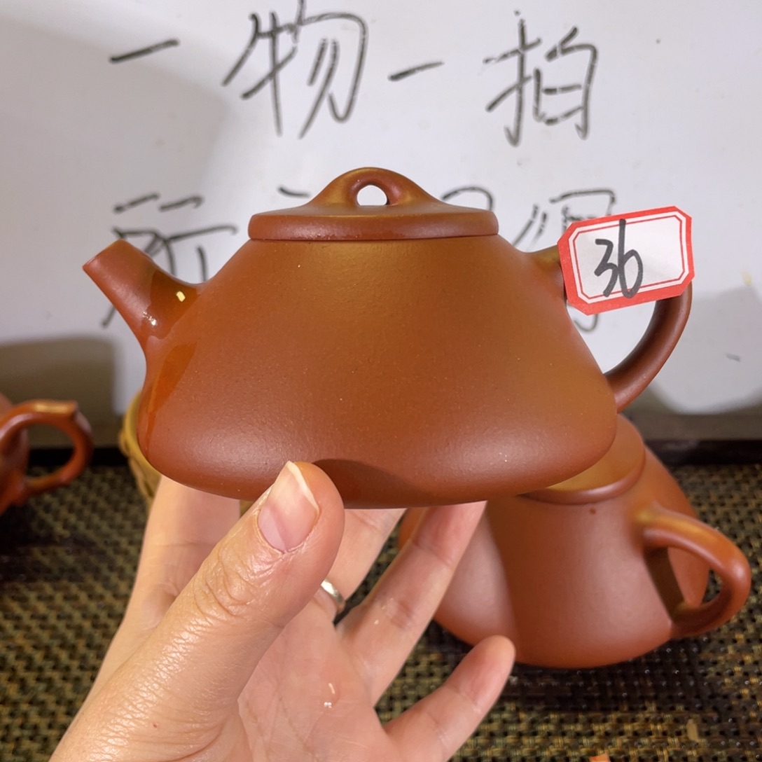 紫砂茶壶子冶红皮龙