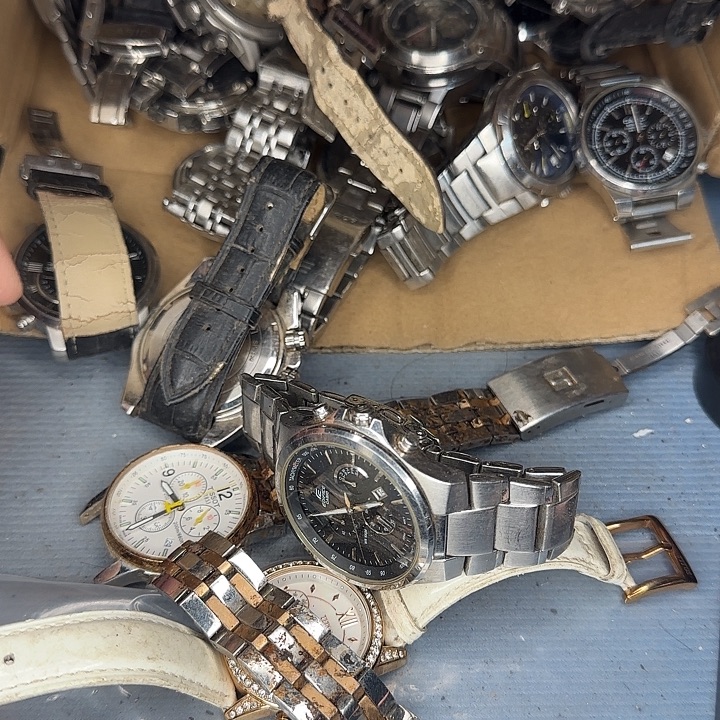 钢锻造碳皮革自动机械机芯