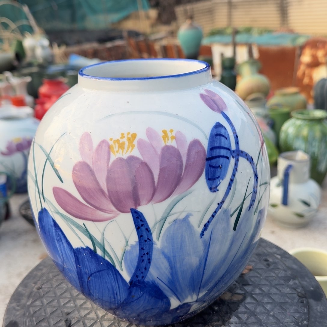 陶瓷微瑕景德镇手工花器