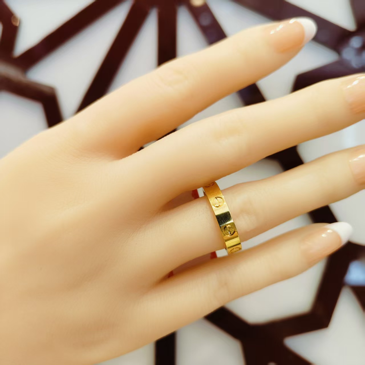 合金戒指 戒指气质轻奢