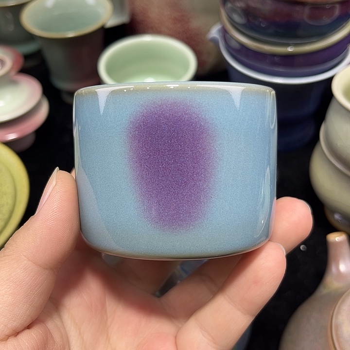 摆件陶钧窑茶器钧窑茶器