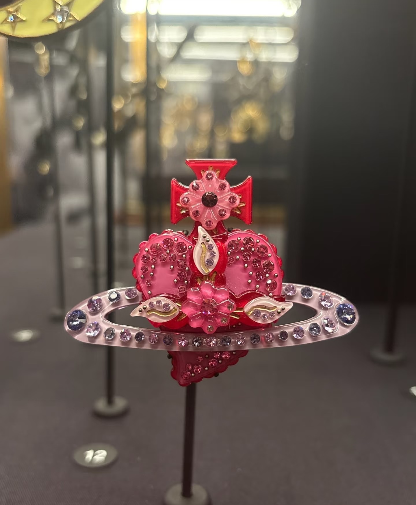 铜合金玻璃项链 女士轻奢高端时尚气质百搭