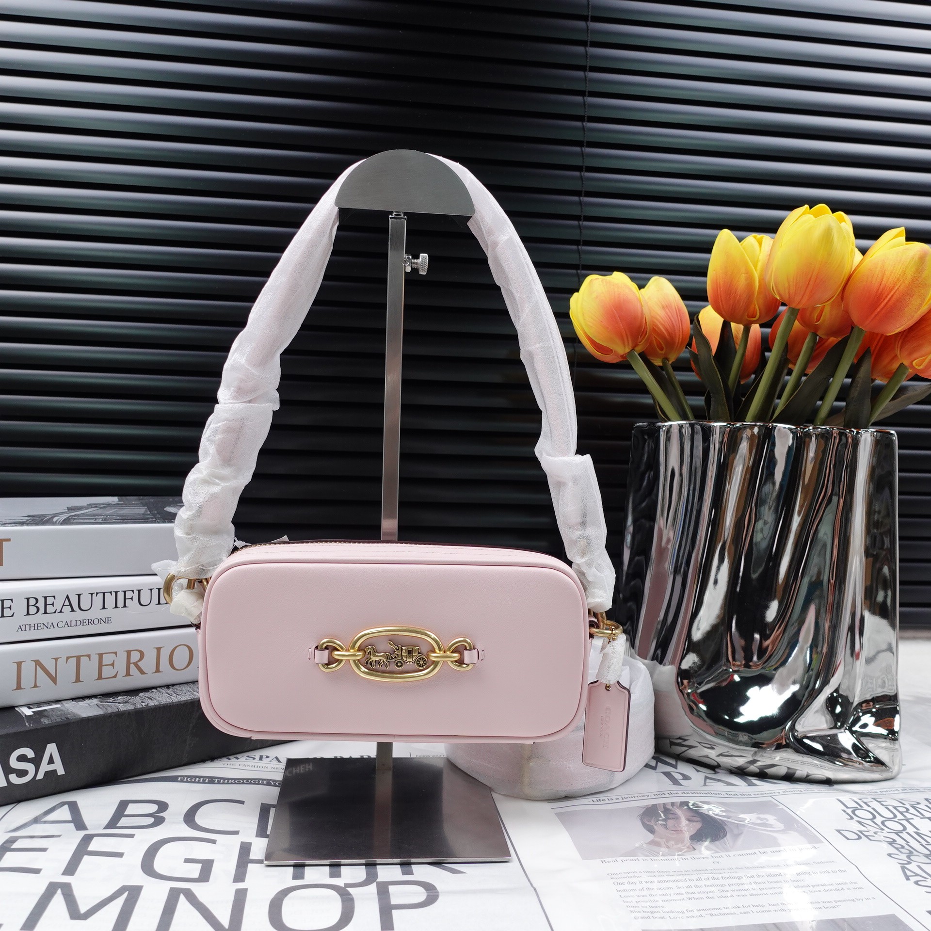 95新 COACH/蔻驰 单肩包/T10215984