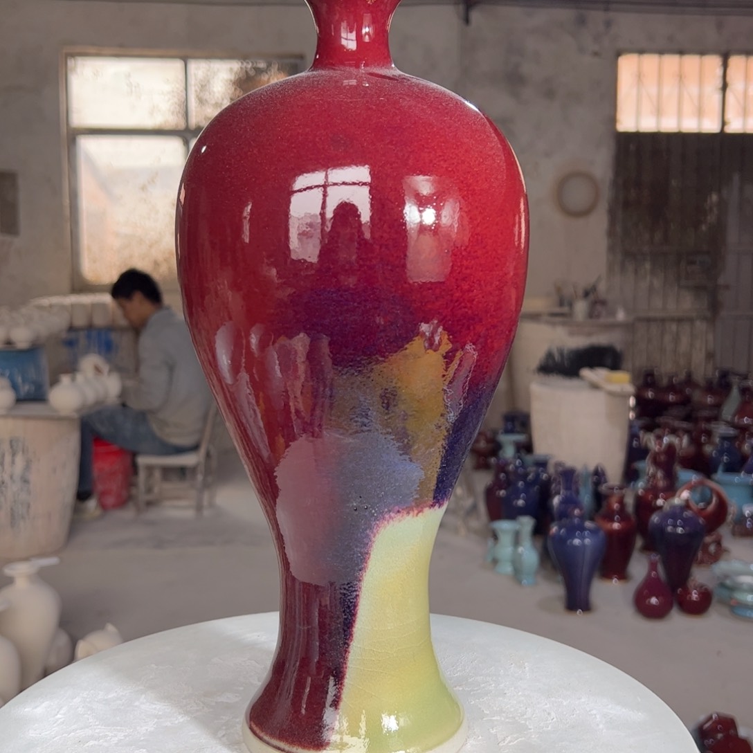 摆件郑家钧窑摆件微