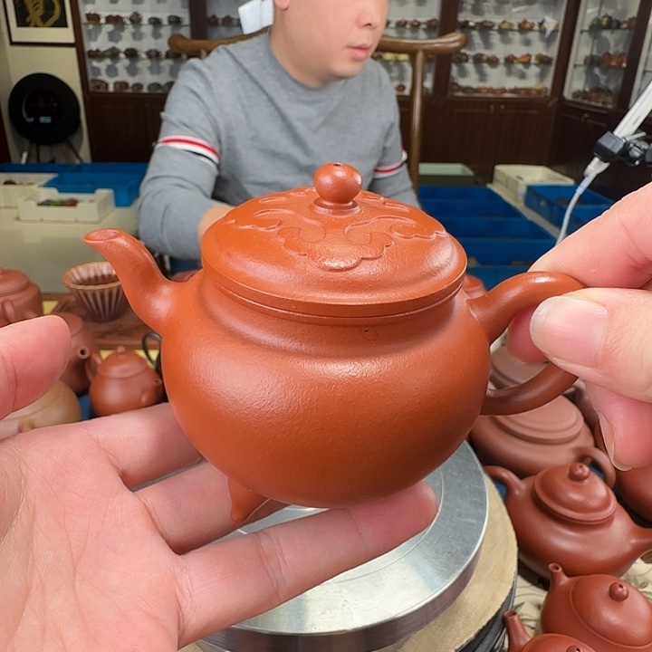 茶壶紫砂大彬如意