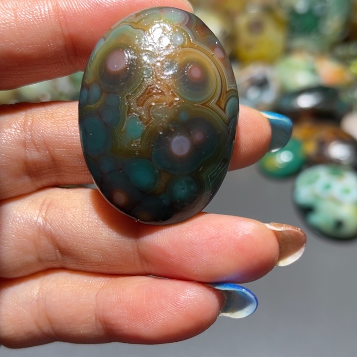 未镶嵌玛瑙/玉髓珠宝奇石