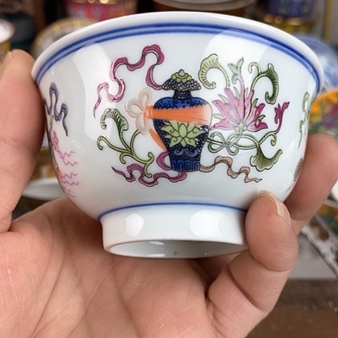 景德镇陶瓷藏式茶碗