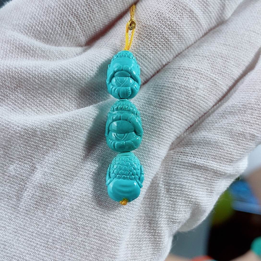 未镶嵌绿松石珠宝奇石