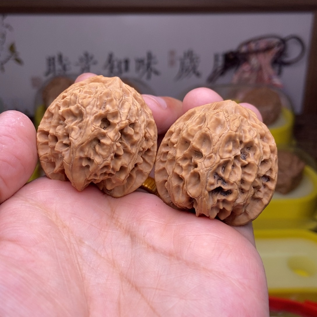 文玩核桃吊坠全品37尺苹果园原装老树无药一代101