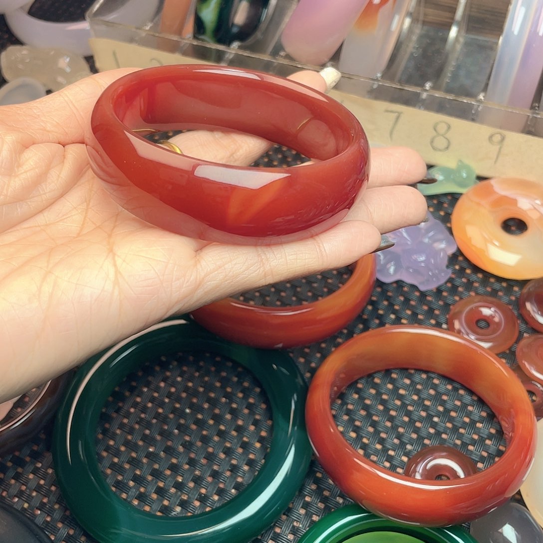 玛瑙/玉髓合金手镯