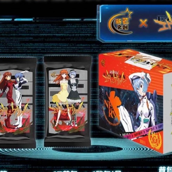 【拆盒】EVA 新世纪福音战士动漫收藏卡牌盲盒（代拆）