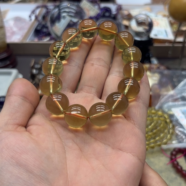 【闪购商品】水晶手链未镶嵌黄水晶