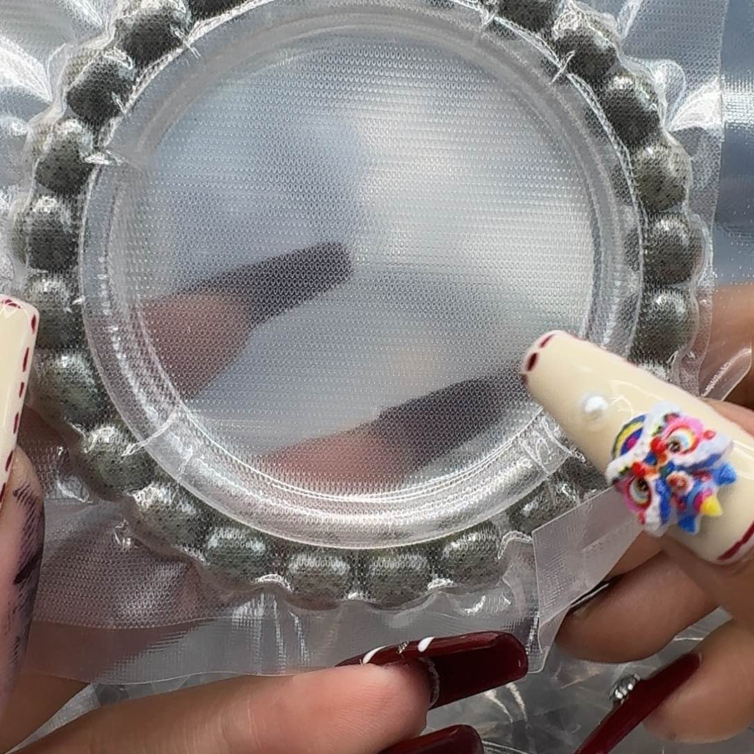 星月菩提手串280入门绿星月98