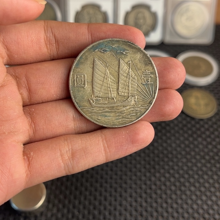 大头龙洋船洋工艺品