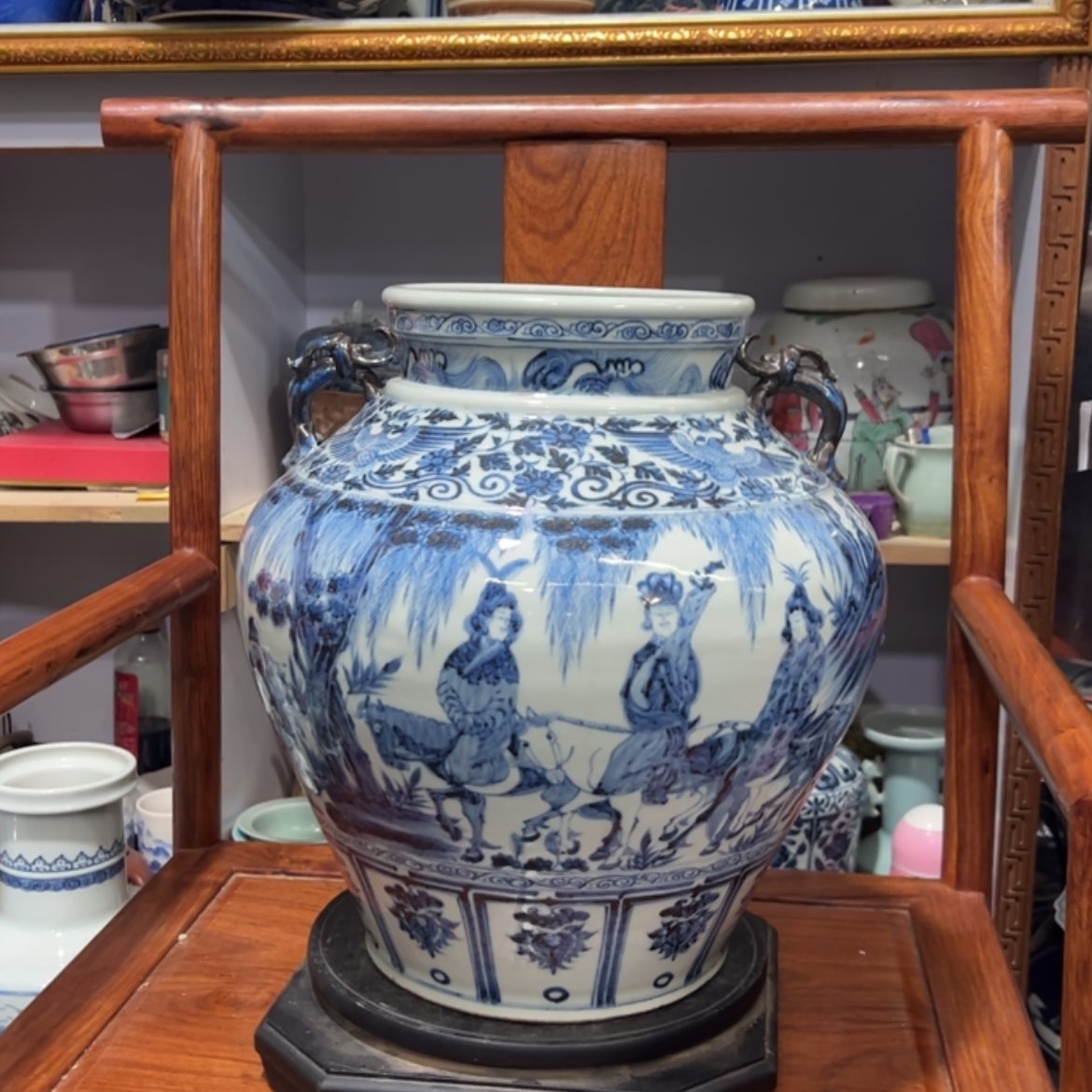 【闪购商品】青花人物故事昭君出塞