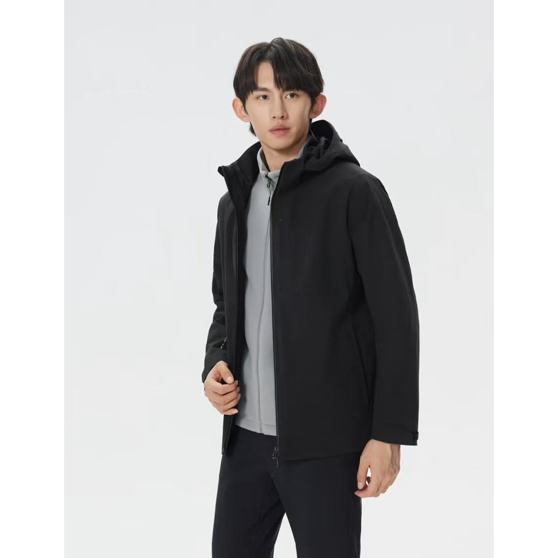 K*L三合一冲锋衣2级Polartec连帽多口袋抓绒【桑】11/10