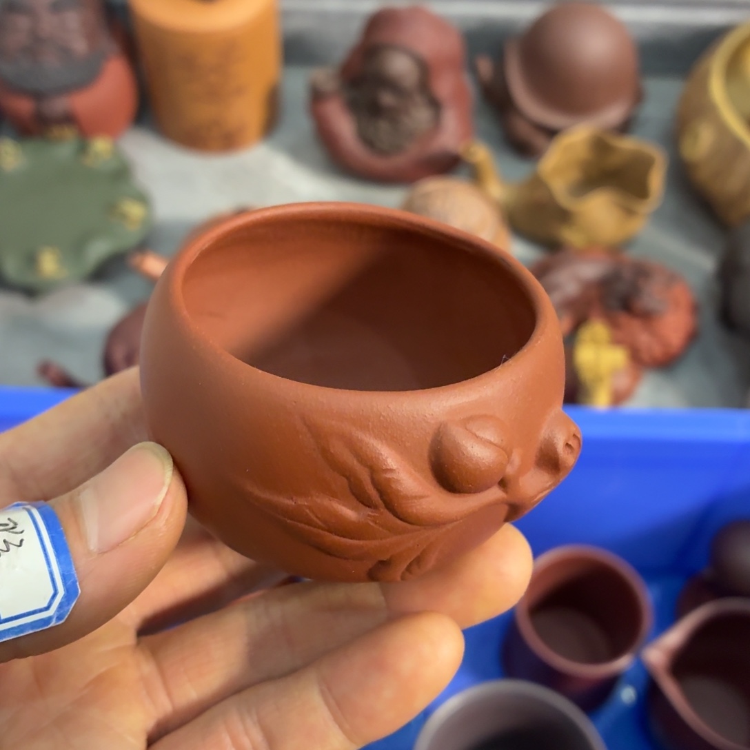 茶杯紫砂瑕疵不退不换介意勿拍