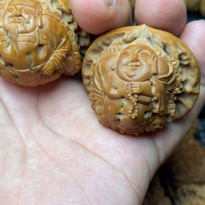 文玩核桃把件好**吾财神