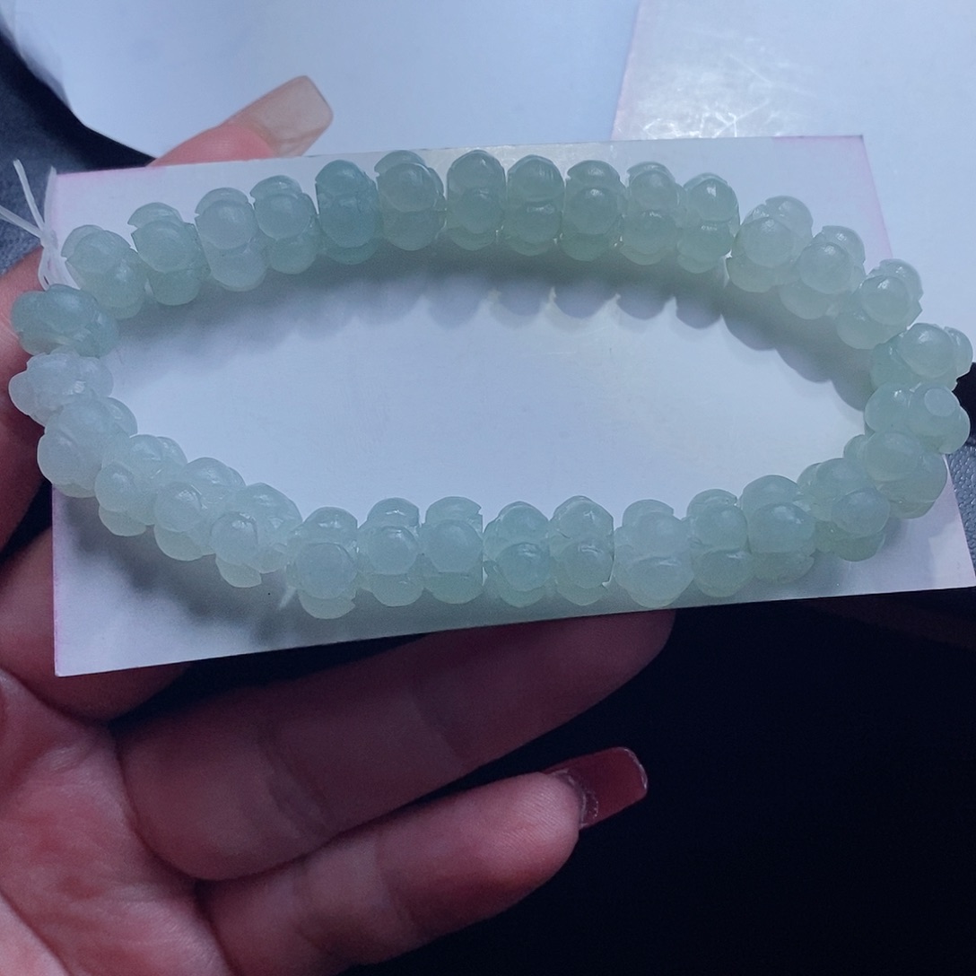 苹***a定制翡翠未镶嵌翡翠