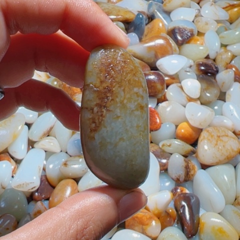 和田玉（糖玉）手链未镶嵌7