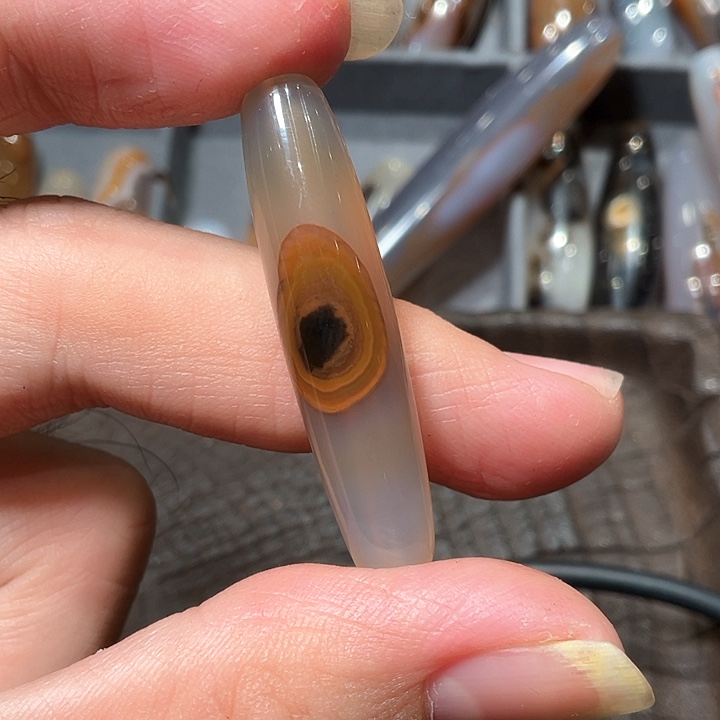 玛瑙/玉髓吊坠(不含链)未镶嵌