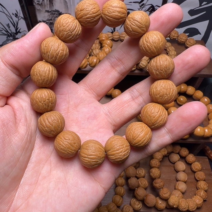 猴头核桃手串大**纷风雨