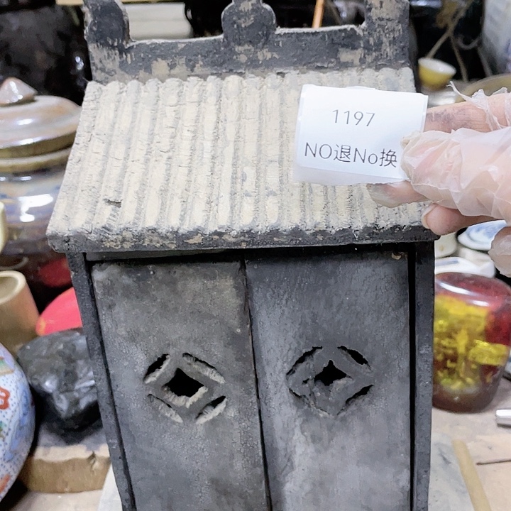 茶***生大叶紫檀（黑酸枝木类）1197号工艺品