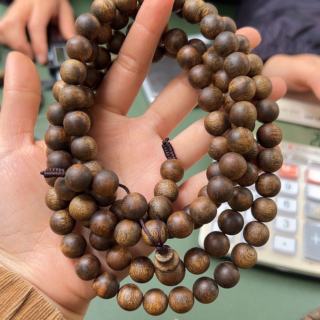沉香手串乌身62克1.1多样性发一条