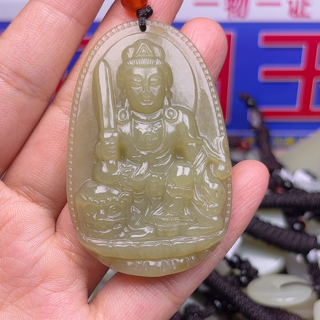 颈饰未镶嵌和田玉