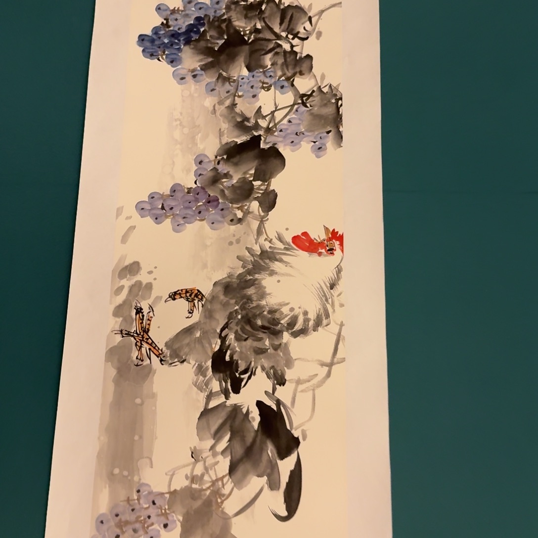 国画董老师作品画作