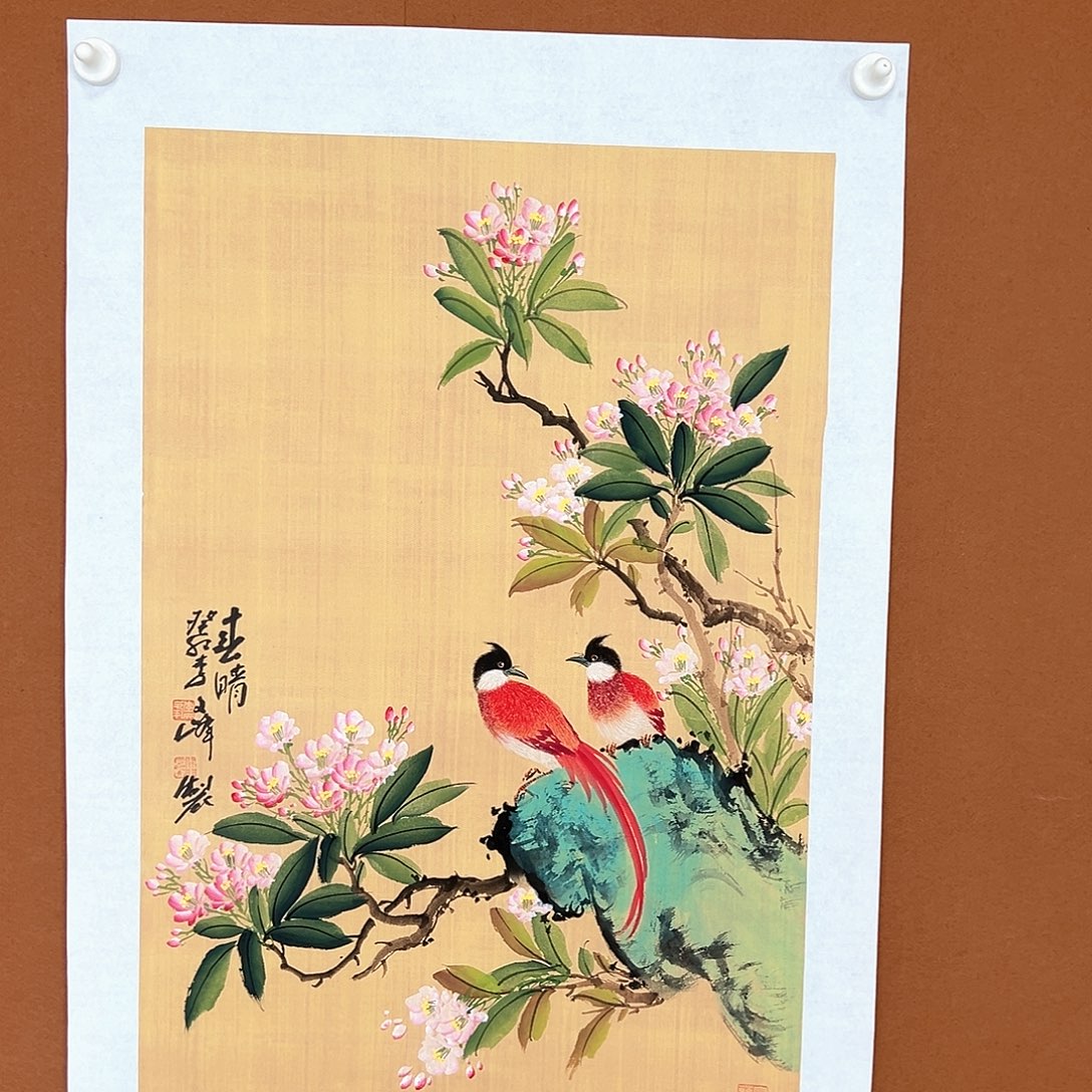 国画李文峰的画作