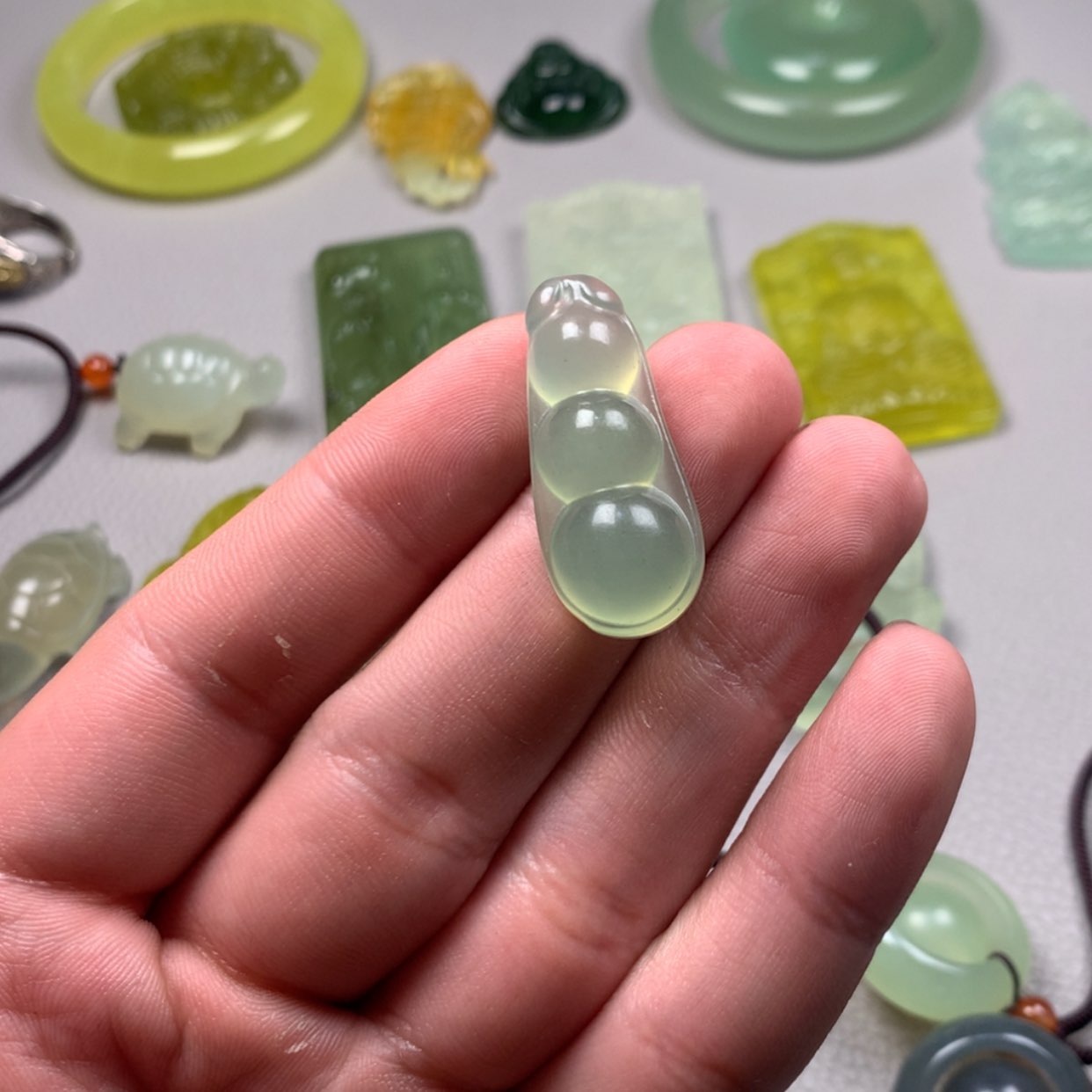 【闪购商品】蛇纹石玉未镶嵌岫玉