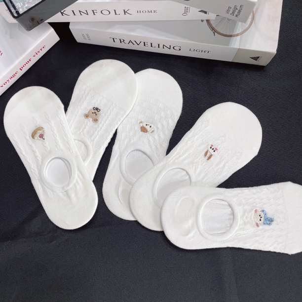 A12 短袜新款高品质韩系袜子春夏百搭短袜组合透气薄款夏季