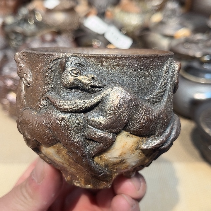 柴烧裸烧茶具福利165