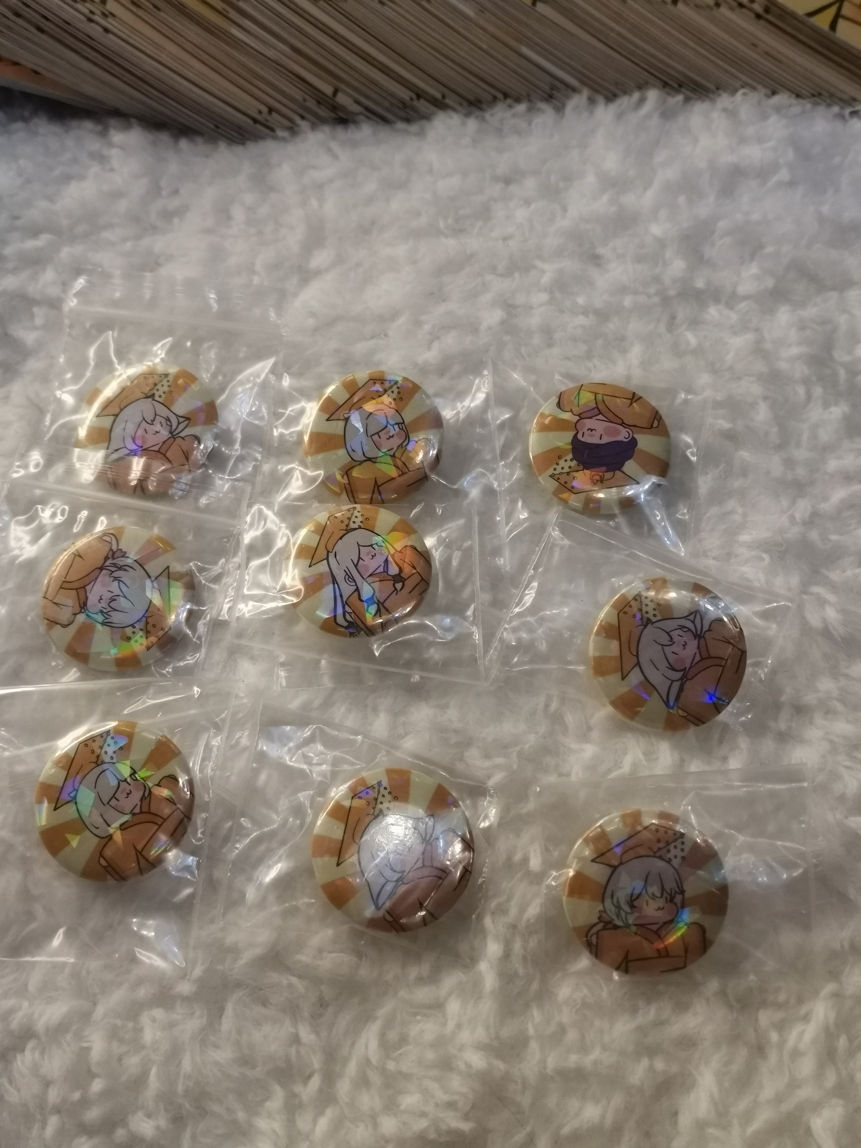 光遇粉丝礼包吧唧➕奶油胶