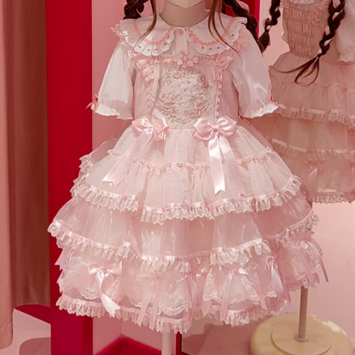 仲夏物语Lolita公主裙·春忆jsk可爱甜美女童公主裙