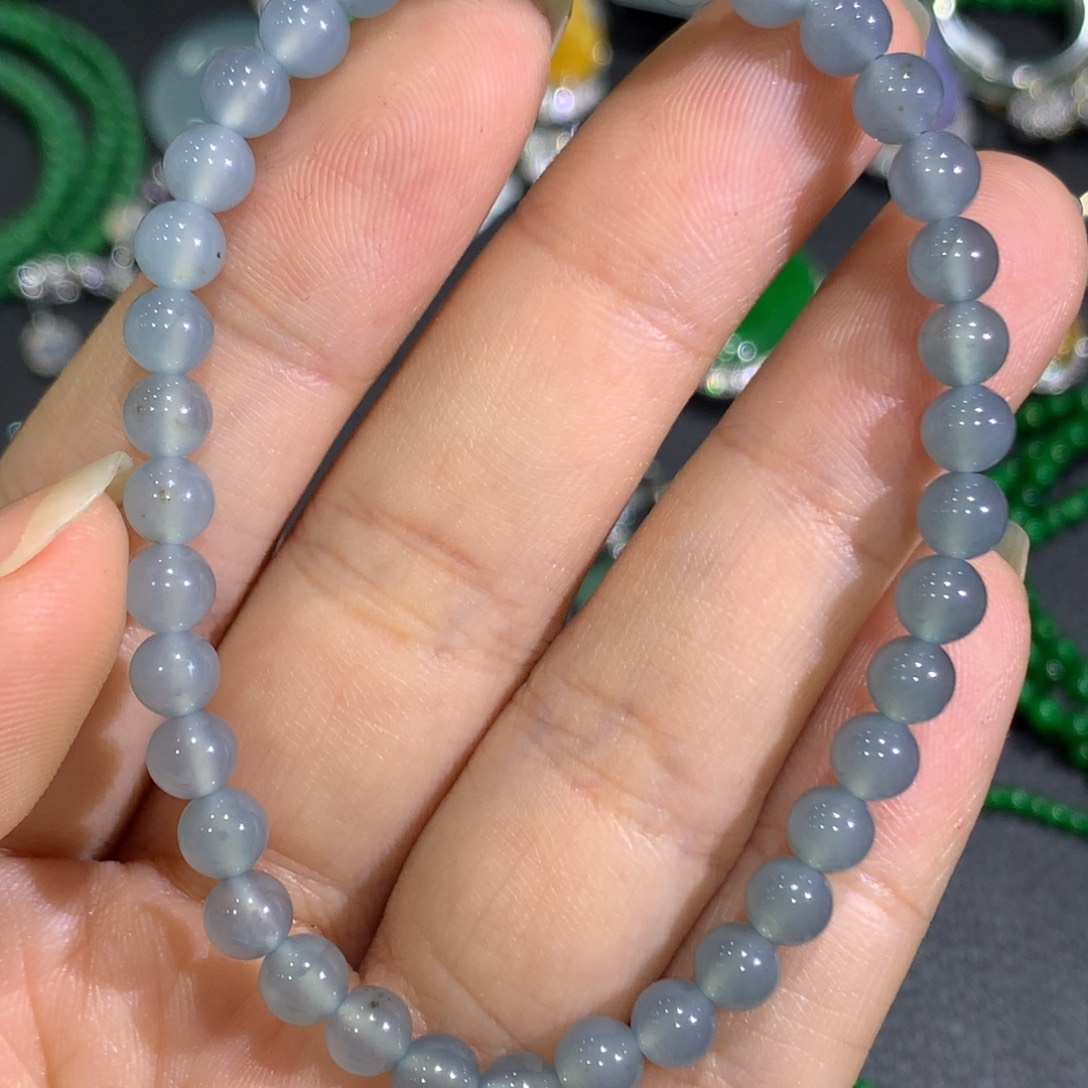 翡翠手链未镶嵌8、