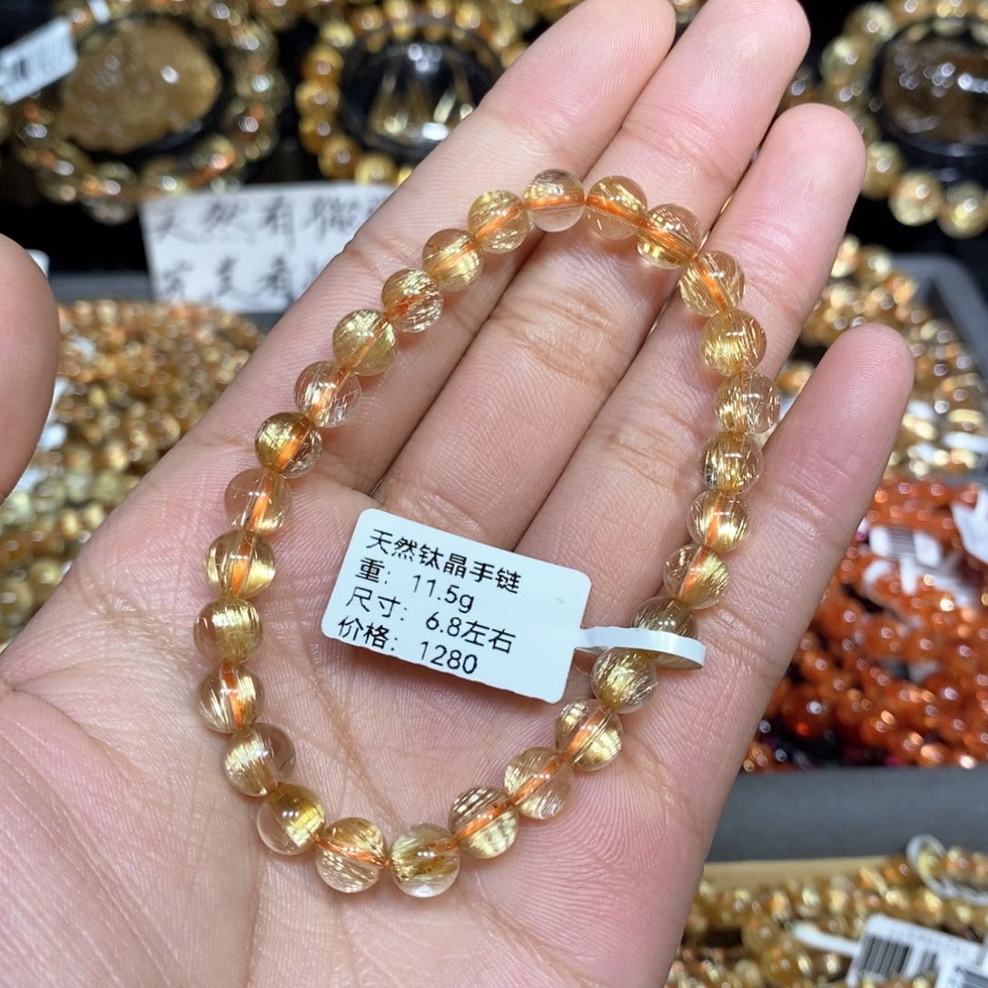 水晶手链未镶嵌琪