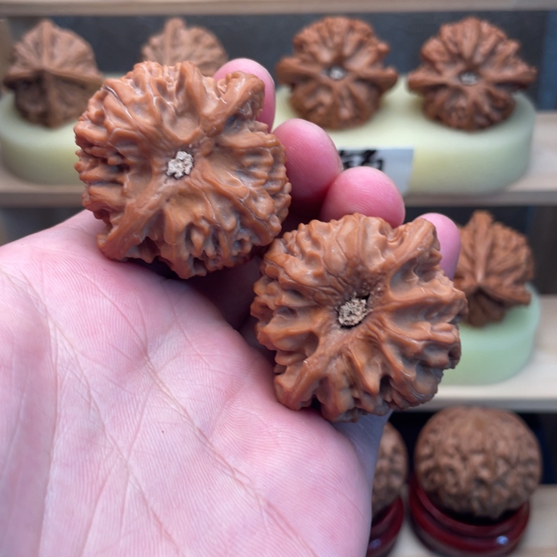 凤***凰吊坠文玩核桃苹果41