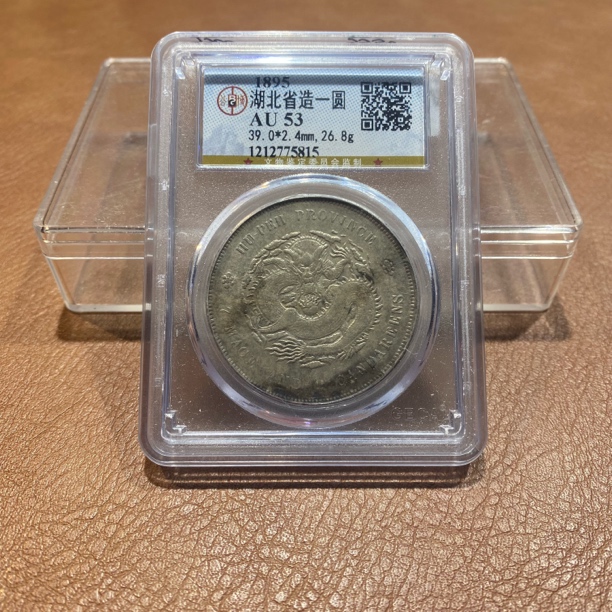 银元，1895，公博湖北光绪5815